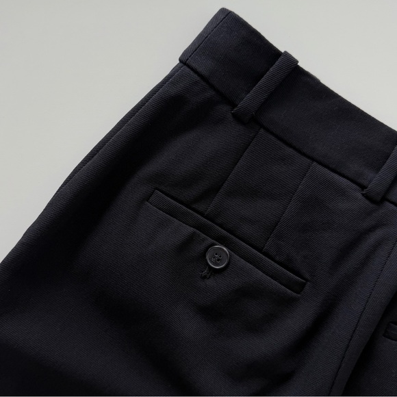 Babaton Agency Wool Blend Tailored Trouser Black High Rise Wide Leg Size 4 - Picture 14 of 16